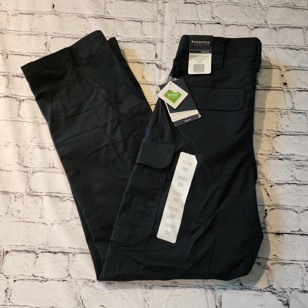 Propper Mens Kinetic Tactical Pants LAPD Navy Blue 30x32 Teflon F52944 NEW